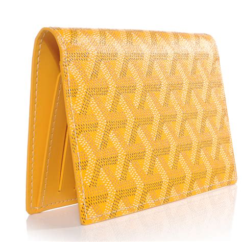 passport goyard|goyard passport holder yellow.